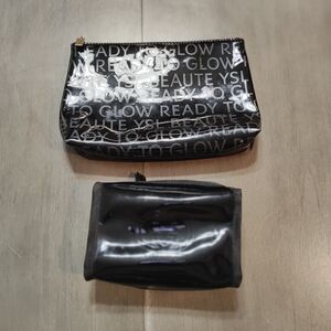 Yves Saint Laurent Black Cosmetic Pouch & Gucci Guilty Zip Bag